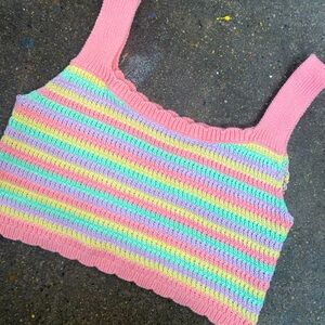 Crochet crop top 🌟
